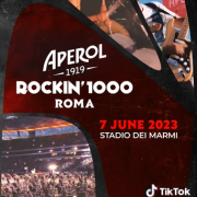 Affiche roma rockin 1000