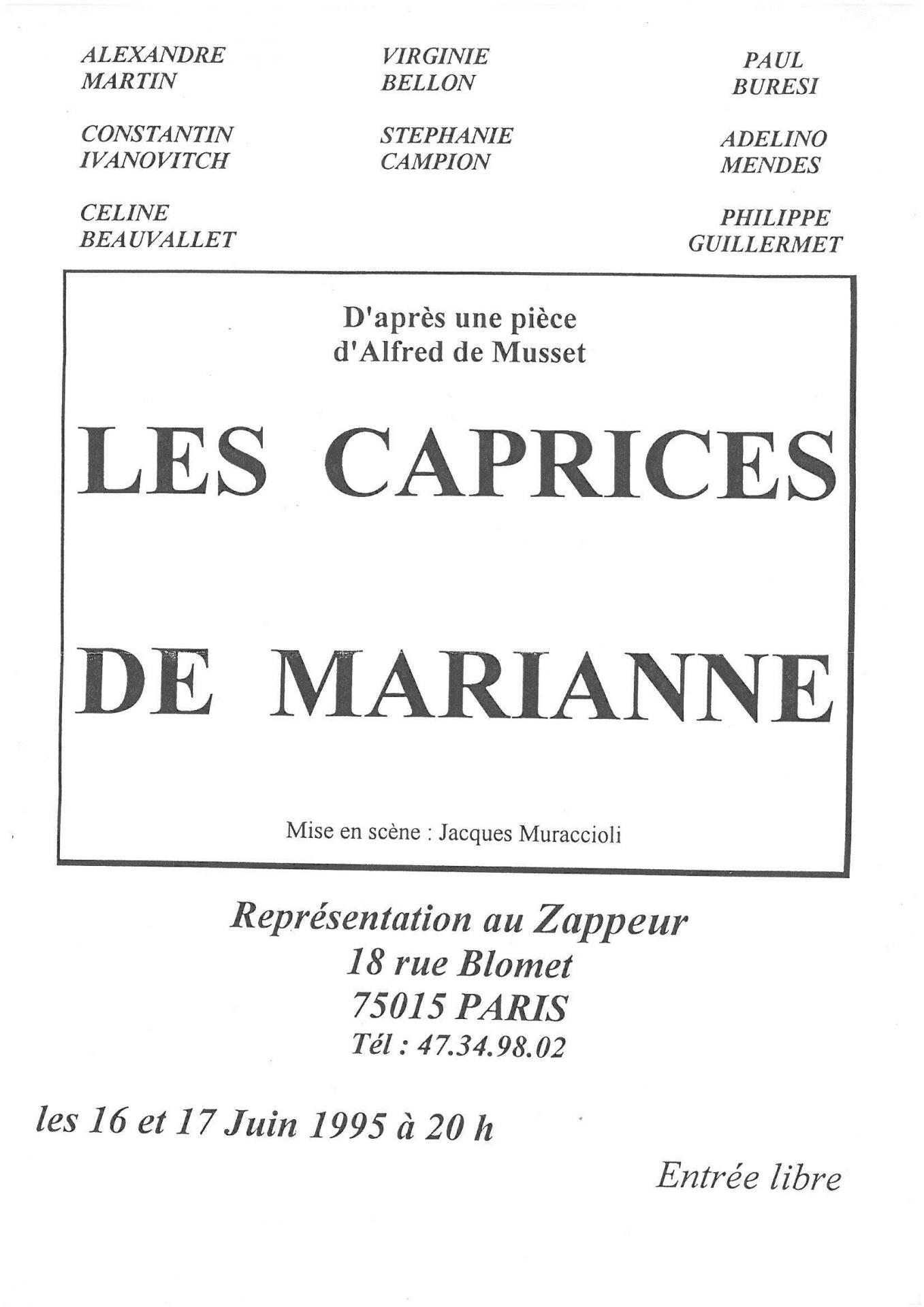 Les caprice alexandre martin