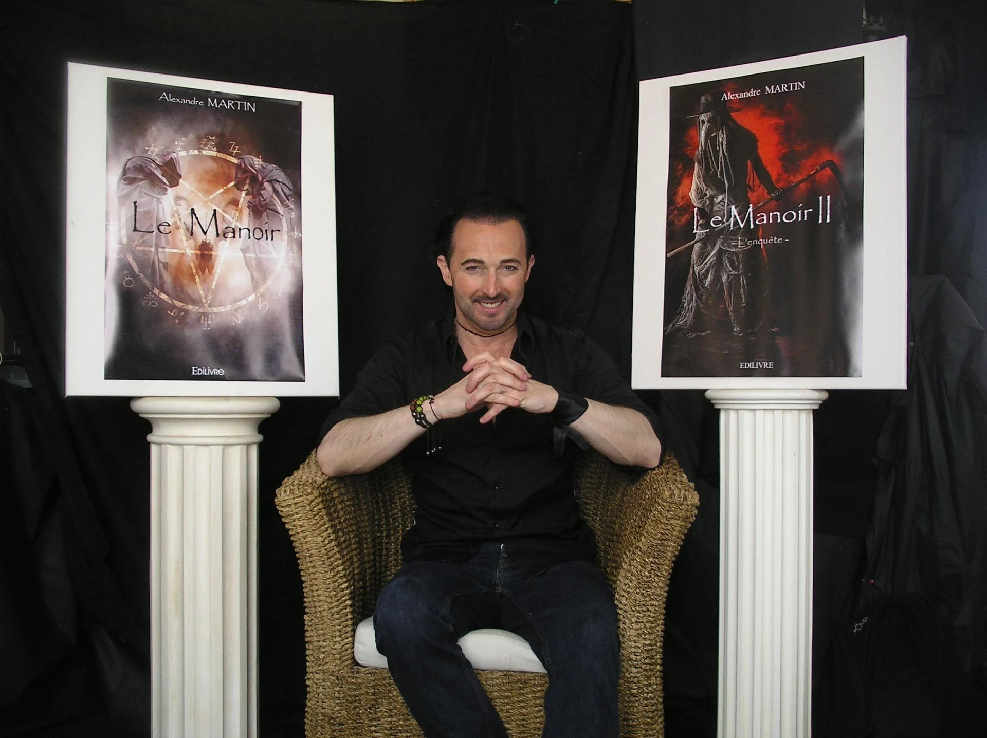A martin auteur des thrillers le manoir